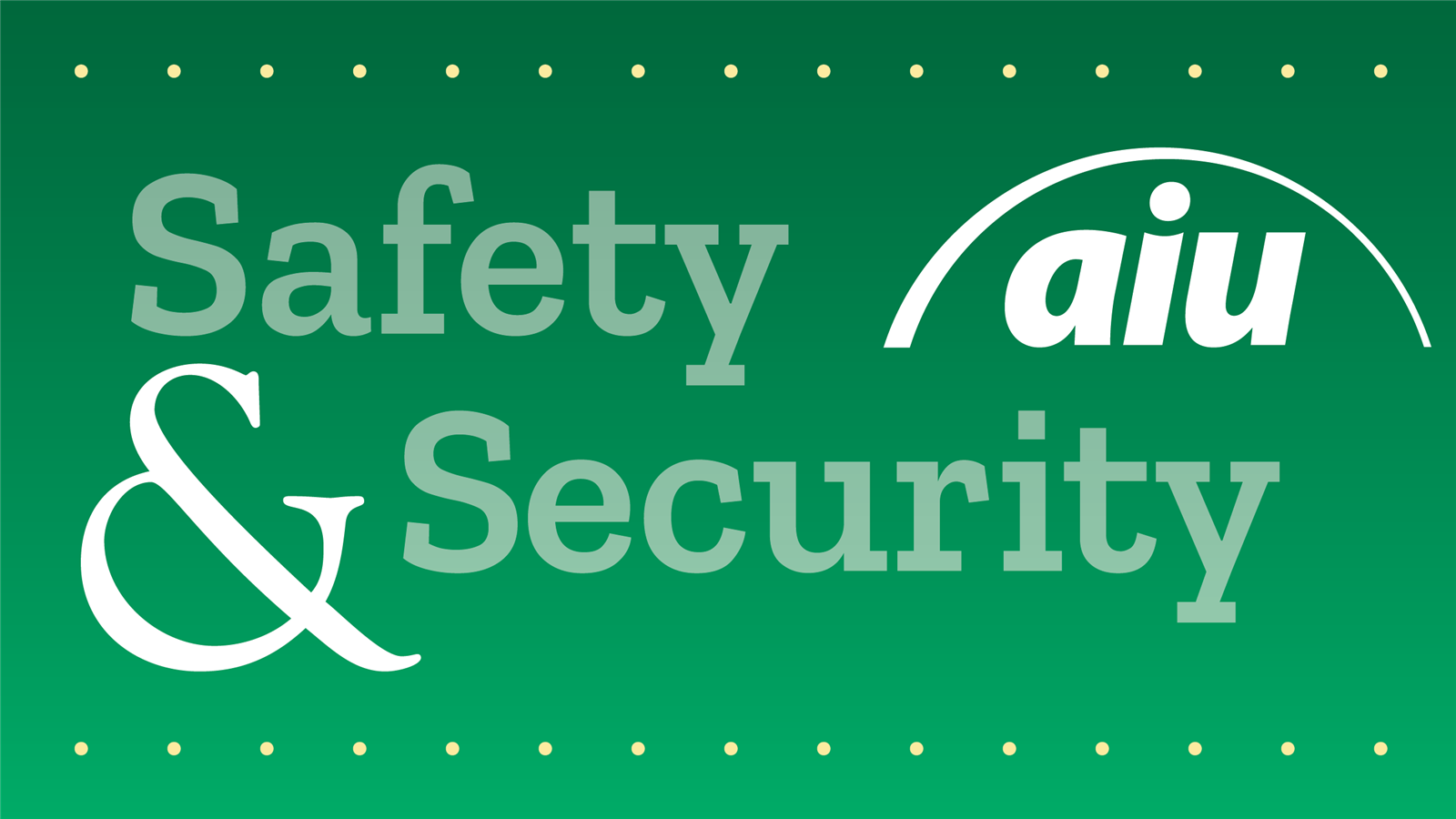  Safety and Security